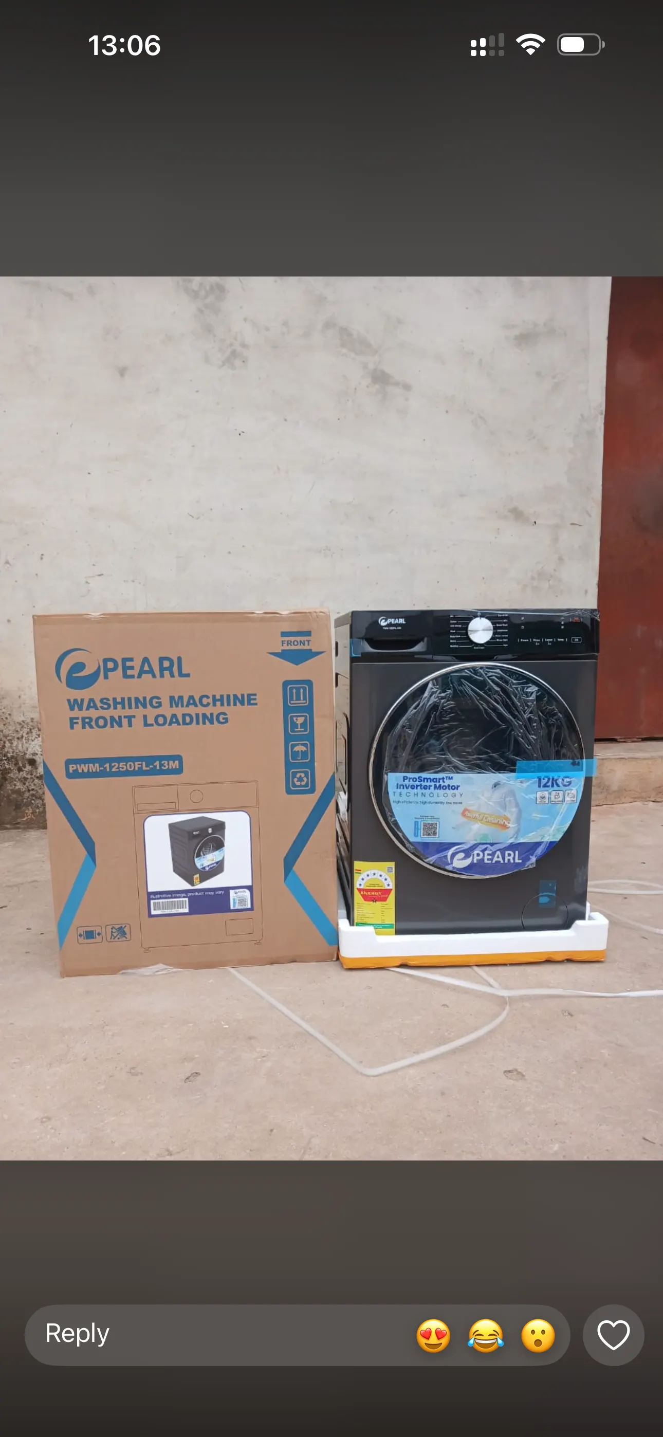12KG FRONT LOAD FULLY AUTOMATED WASHING MACHINE view 3