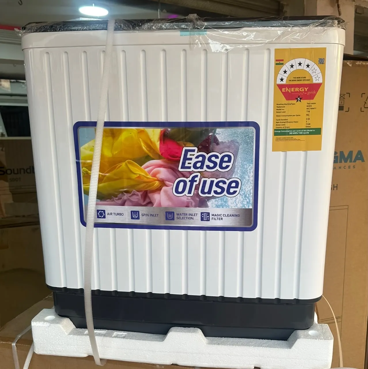 7KG NOVO washing machine
