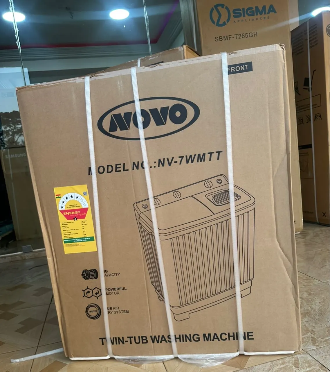 7KG NOVO washing machine view 2