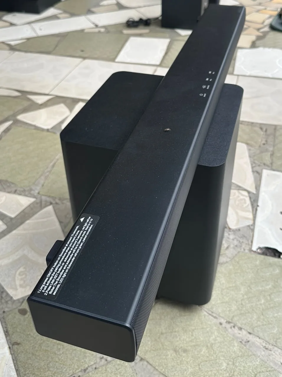 Samsung T550 sound bar view 4