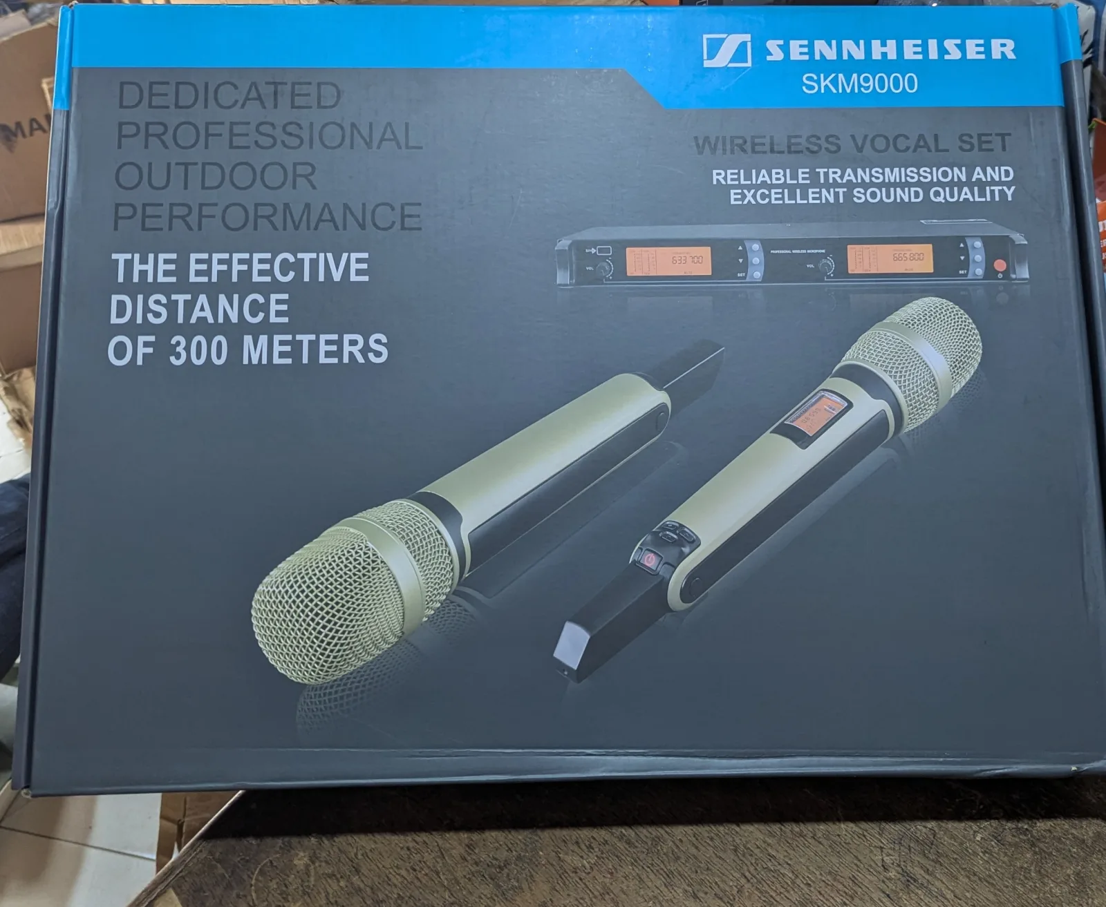 Sennheiser 2 in 1 wireless microphone